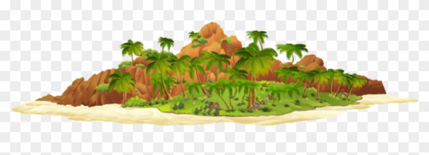 Free Png Download Island With Palm Trees Png Clipart - Clipartisland #1622971