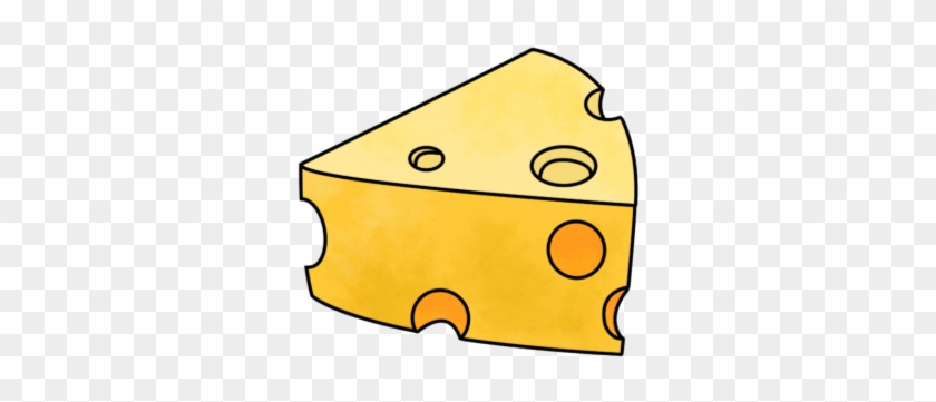 Cheese - Cartoon Cheese Wedge #1623032