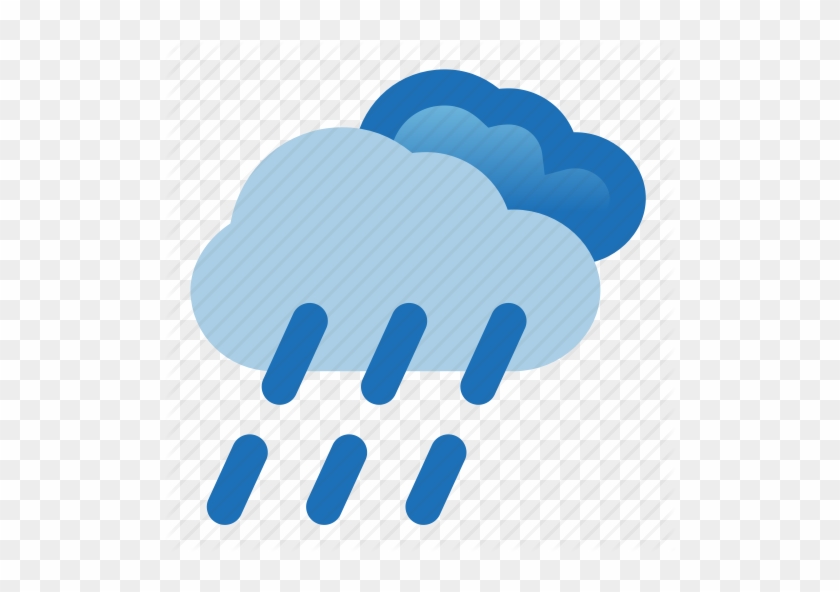 Storm Clipart Heavy Rain - Nube Con Lluvia Icono #1623065
