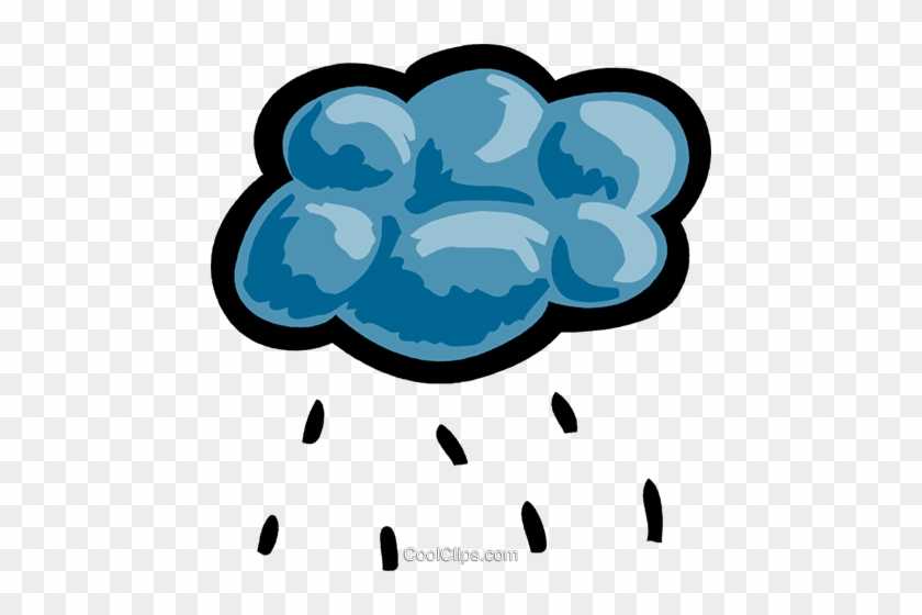 Rain Clouds With Rain Royalty Free Vector Clip Art - Rain Clouds With Rain Royalty Free Vector Clip Art #1623076