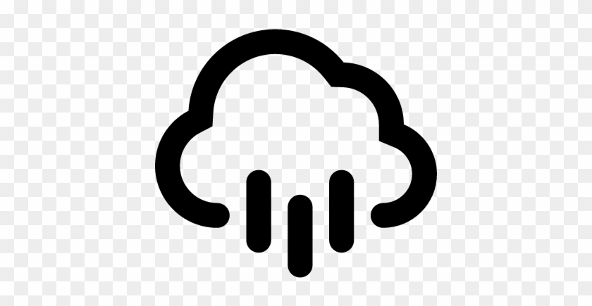 Cloud Of Rain Vector - Lluvia Simbolo #1623078