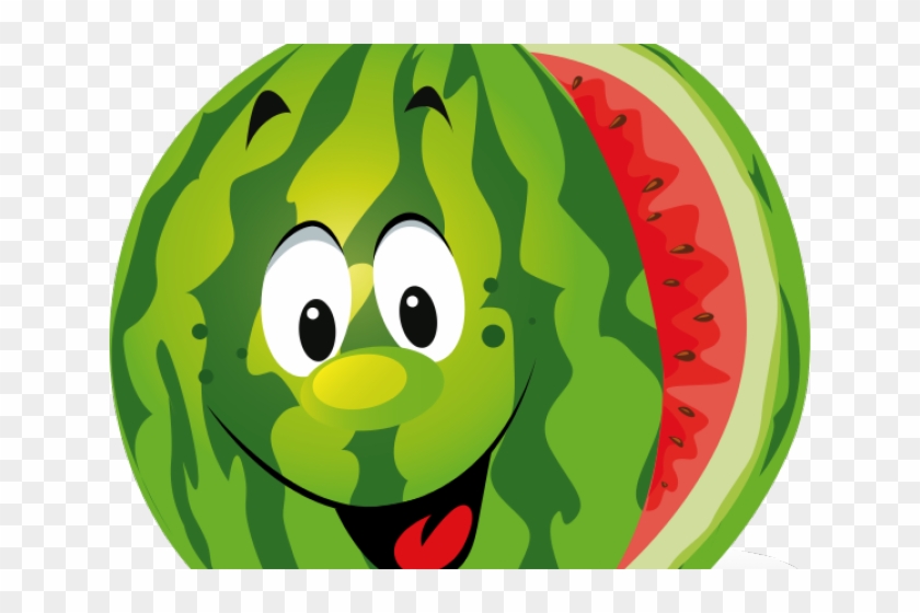 Watermelon Clipart Party - Vegetables Clipart With Face #1623087