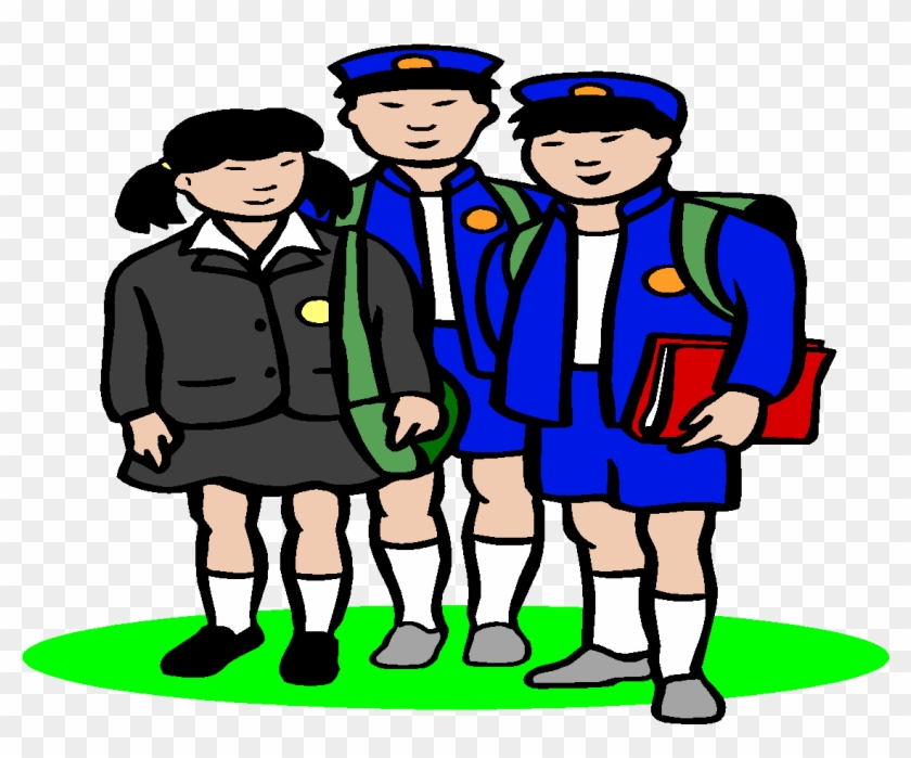 Uniform Clipart Student Partner - Cartoon #1623104