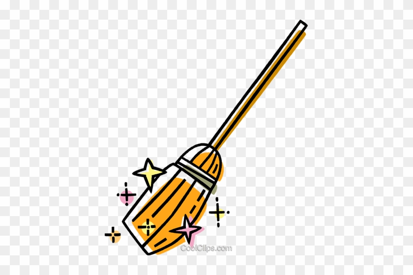 Broom Royalty Free Vector Clip Art Illustration -vc033488 - Broom Clip Art #1623246