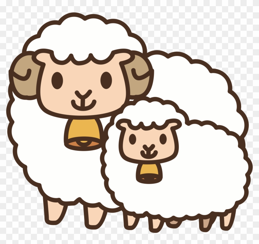 Big Image - Cartoon Sheep Drawing #1623307