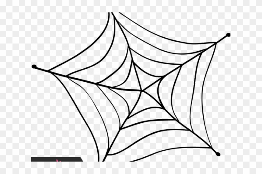 Spider Web Clipart Doodle - Spider Web #1623350