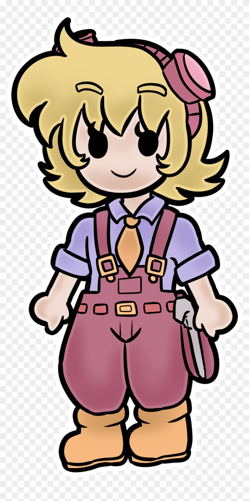 “lily From Cornucopia In Paper Mario Style - Cartoon #1623378