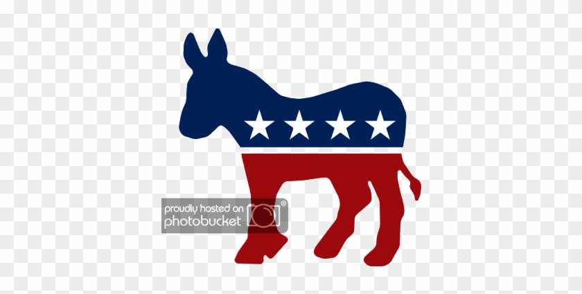 Donkey's Tired Let's Give Him A Nice Long Retirement - Democratic Party Symbol 1850 #1623379