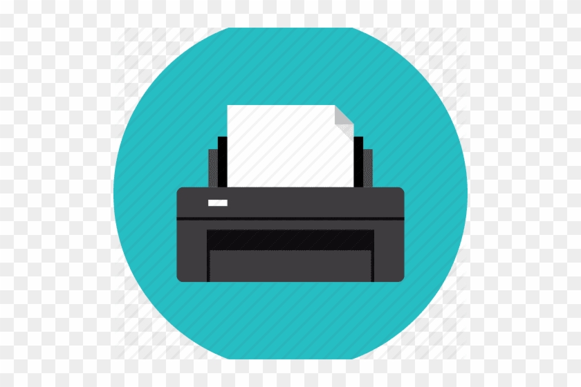 Print Icon Flat Design #1623462