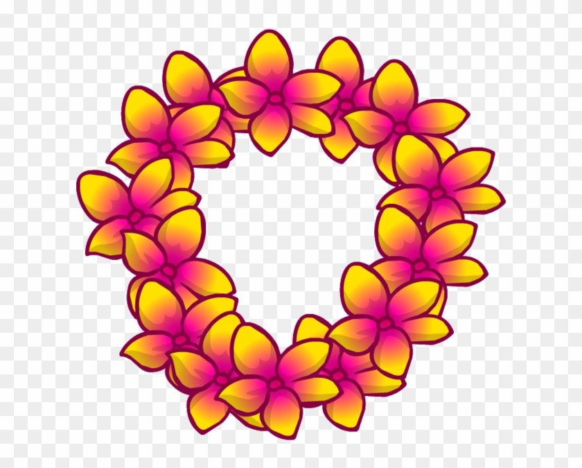 Lei Day Hawaii Clip Art - Hawaiian Lei Clipart #1623524