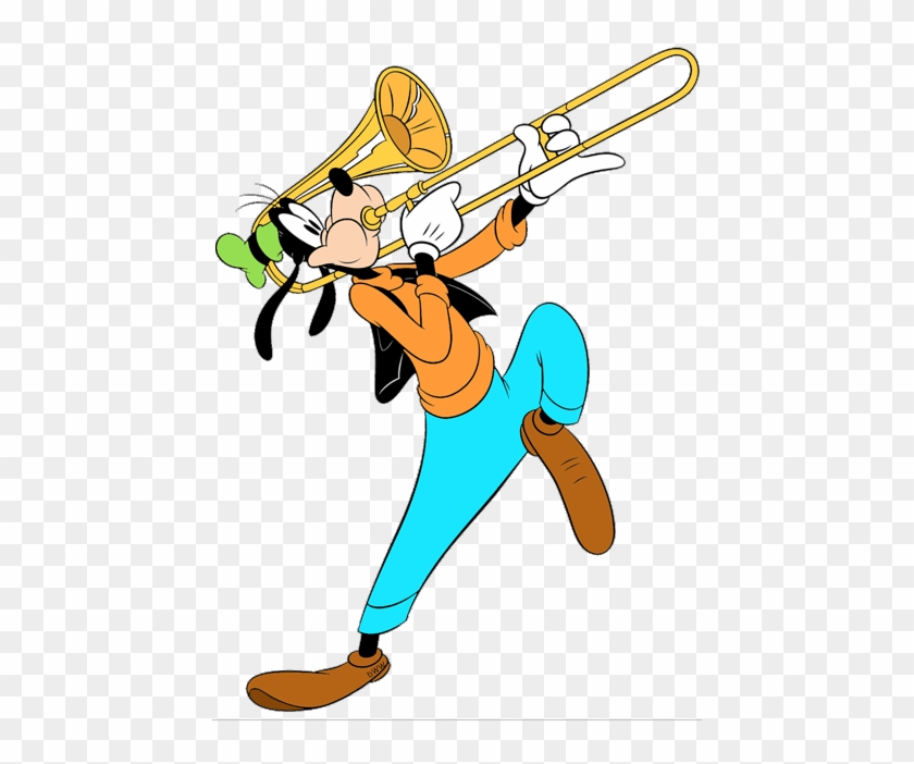 Pin Swing Band Clip Art - Trumpets Playing Clip Art #1623573