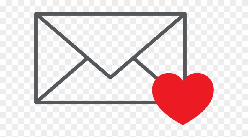 Dropahint - Black And White Mail Icon #1623655