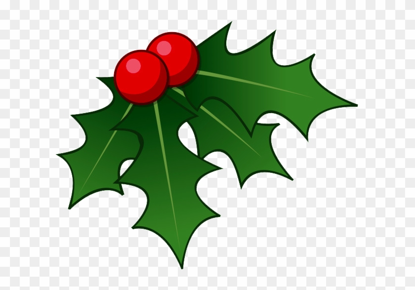 Merry Christmas 2018 - Christmas Holly Clipart Jpg #1623761