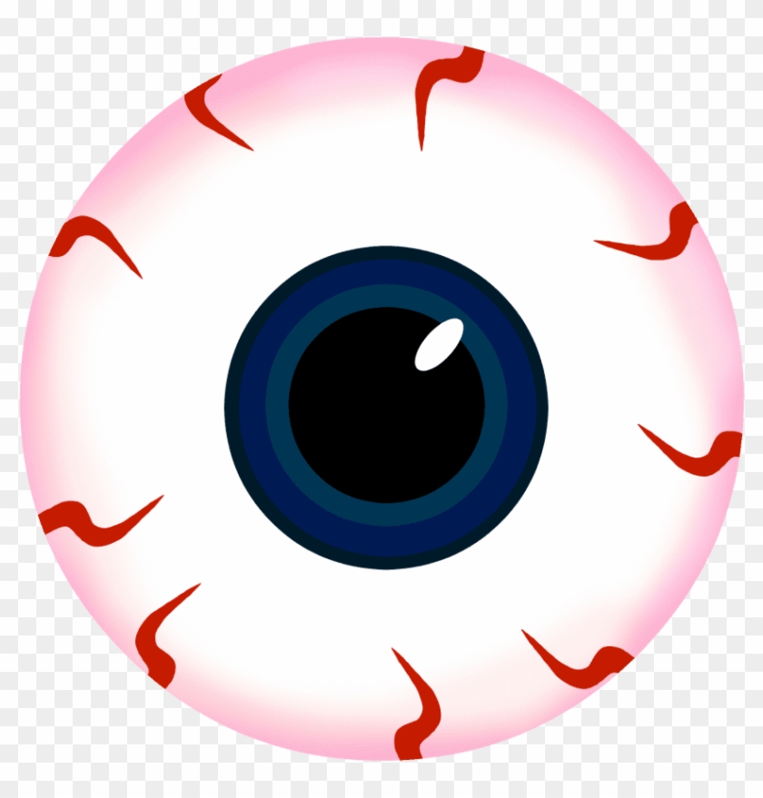 Scary Eyes Clipart Halloween Slush Drink With Eyeball - Eyeball Png #1623789