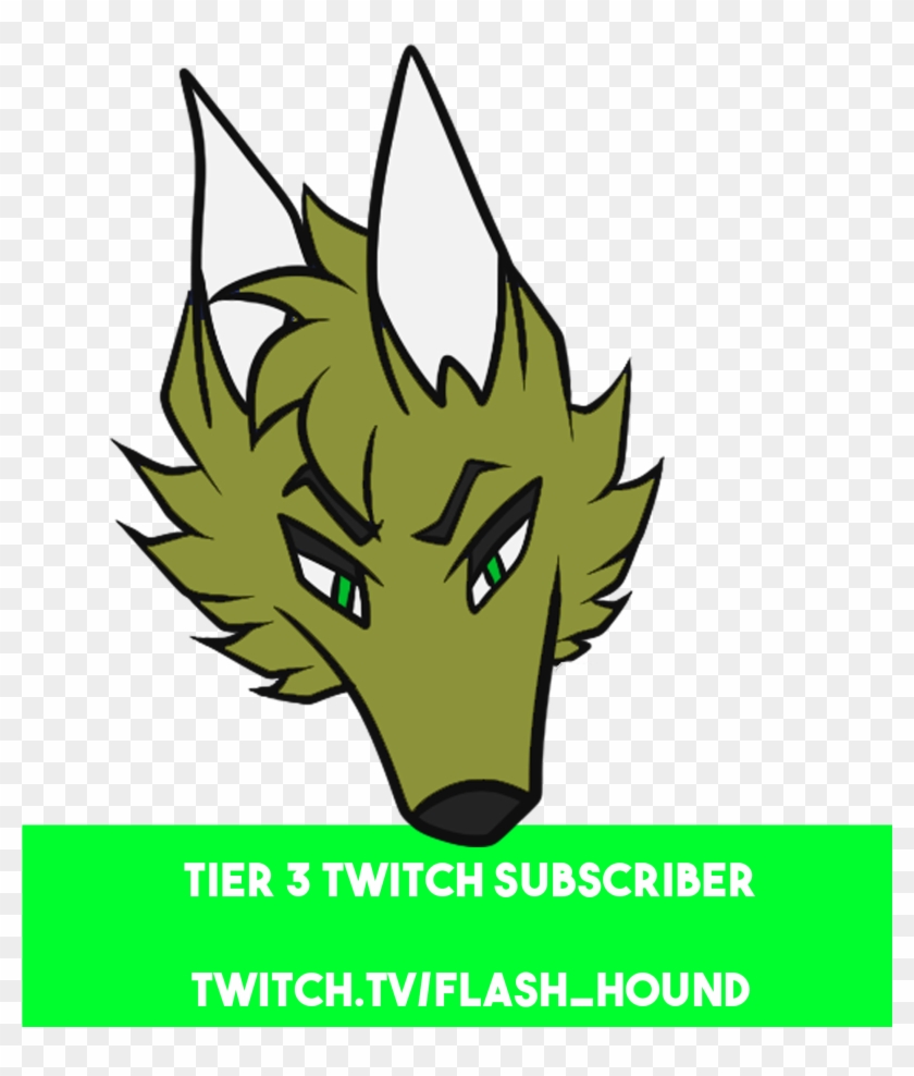Twitch Sub Tier 3 Artworktee Rh Artworktee Com White - Cartoon #1623792