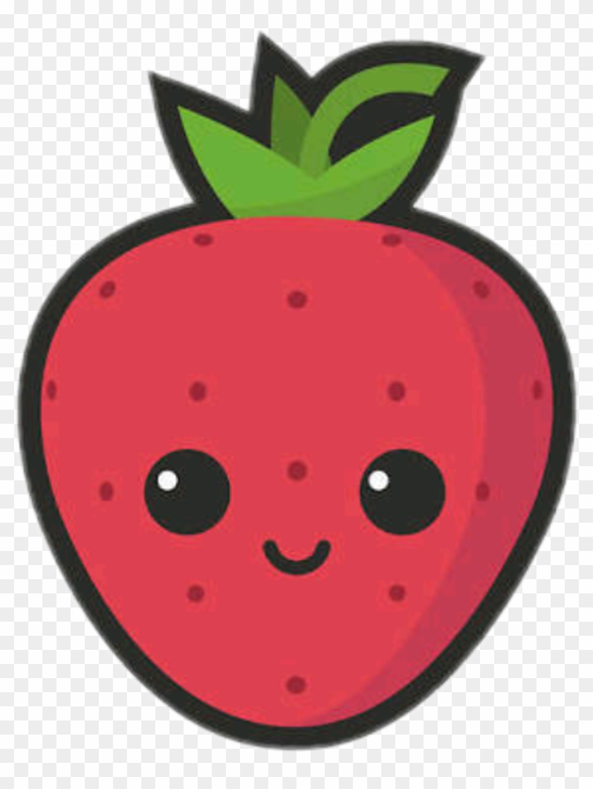 Strawberry Cutie Sticker Decal