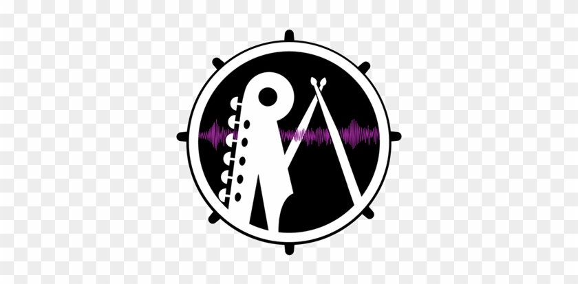 Guitar And Drum Logo #1623940
