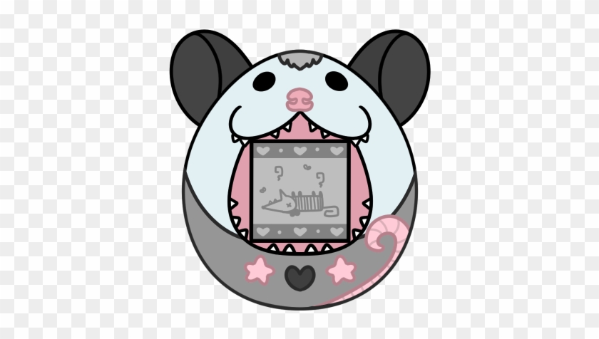 Opossum Tamagotchi - Cartoon #1624067