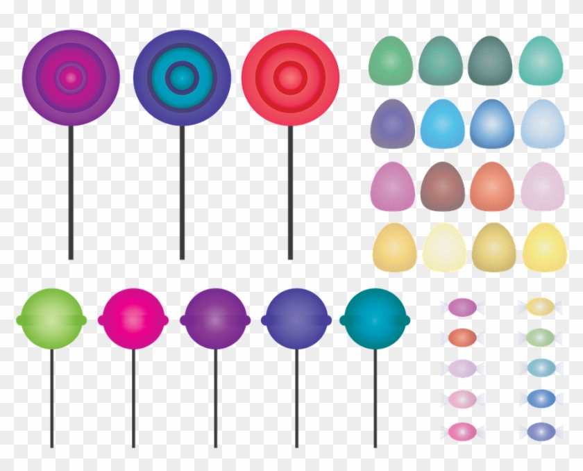 Lollipop Clipart Gula2 - Candy #1624089