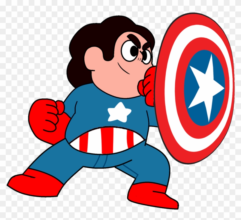 Steven Universe Captain America By Movies Of Yalli - Steven Universe Steven Sword #1624176