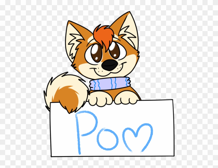 Pom Winter Badge Commission - Cartoon #1624210