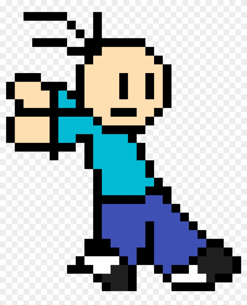A Tiny Carl Made In Phone - Lucas Mother 3 Sticker #1624215