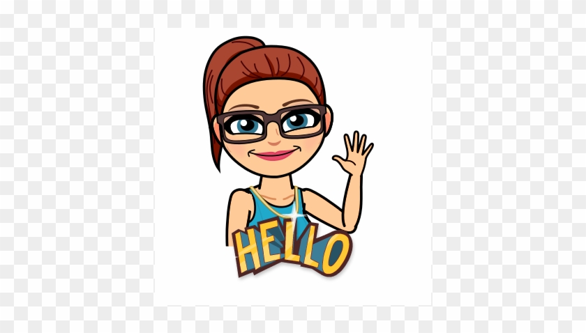 My Name Is Becca Velikaneye - Bitmoji Hello #1624280