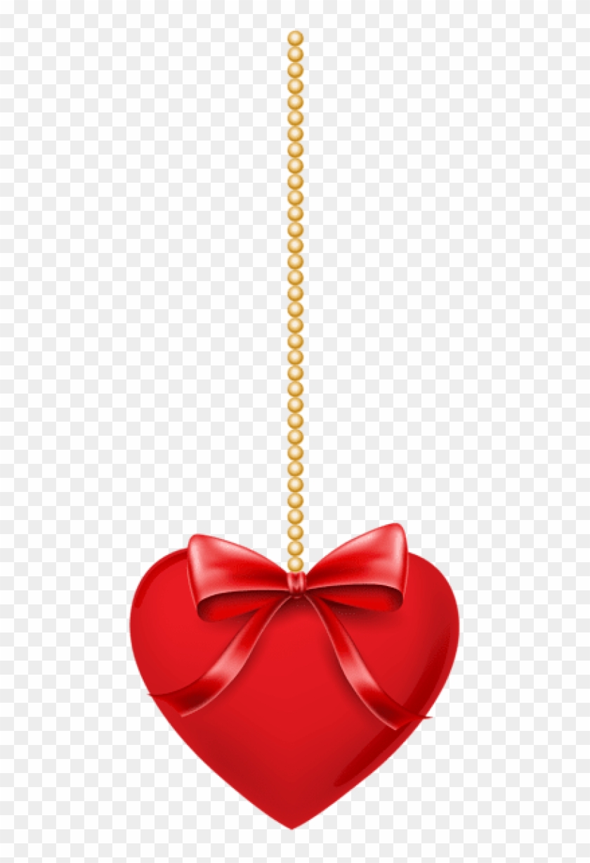 Free Png Download Hanging Heart Png Images Background - Hanging Heart Clipart Png #1624307