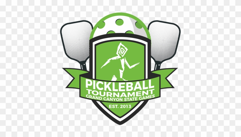 461 X 416 0 - Pickleball Tournament Logo #1624363