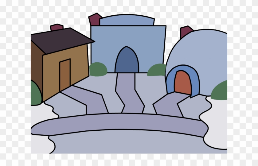 Igloo Clipart Name - Club Penguin Trick Or Treat Igloo #1624478