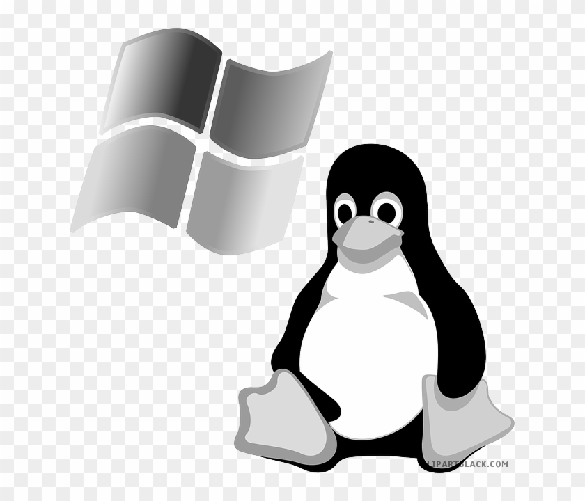 Penguin Quality Animal Free Black White Clipart Images - Tux Linux #1624479