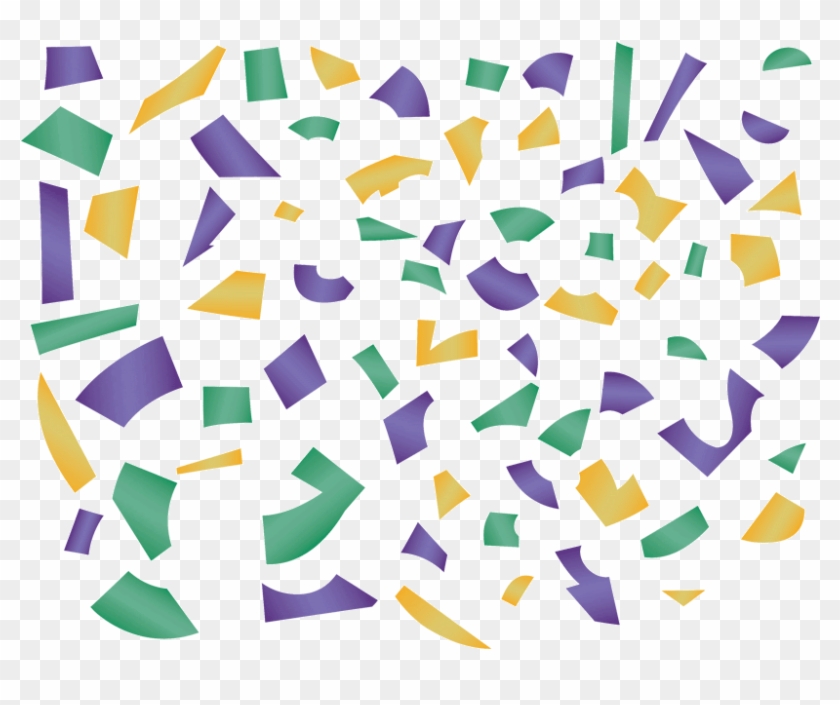 Confetti Gif Transparent Transparent Background - Mardi Gras Transparent Gif #1624487