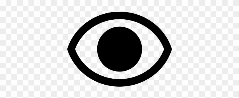See, Dont See, Eye Icon - Circle #1624611