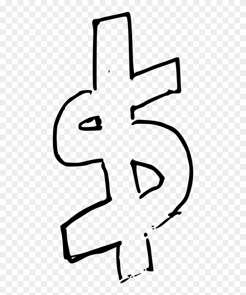 Free Png Download Dollar Sign Drawing Png Images Background - Cash Png Clip Art #1624799