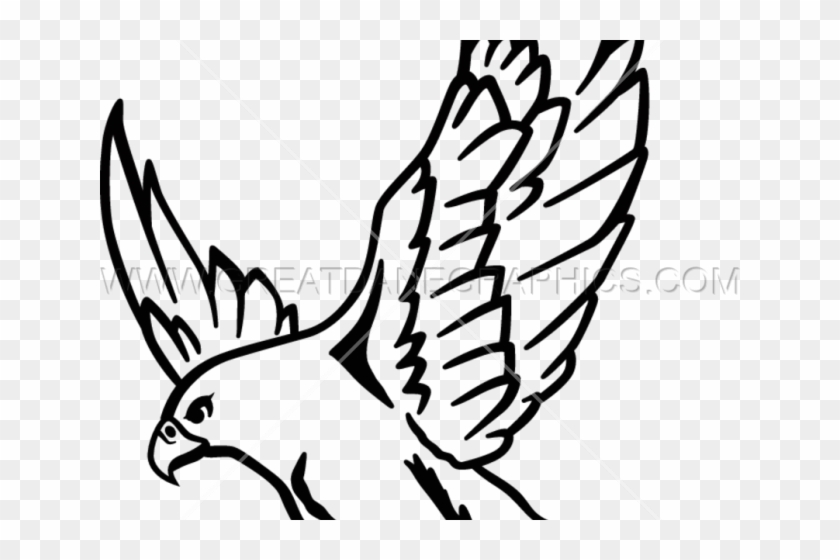 Falcon Clipart Easy - Transparent Falcon Clip Art #1624914