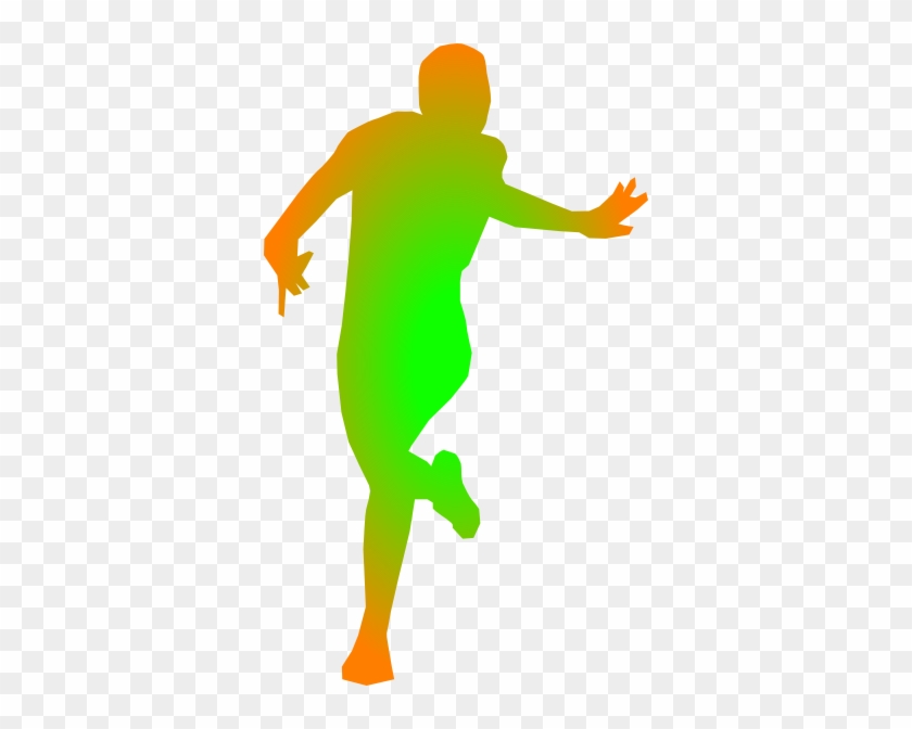 This Free Clip Arts Design Of Runner Orange And Green - This Free Clip Arts Design Of Runner Orange And Green #1624991