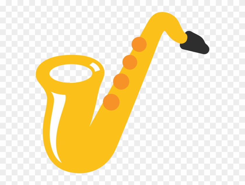File - Emoji U1f3b7 - Svg - Saxophone Emoji #1625078