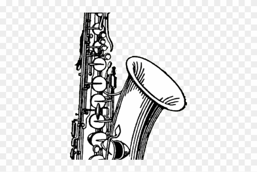 Saxophone Clipart Transparent Background - Alto Sax Clip Art #1625080