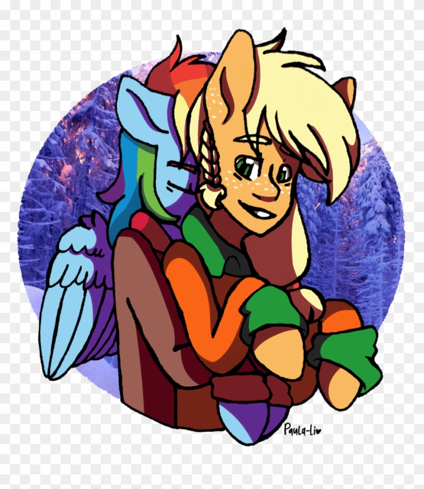 Appledash, Applejack, Artist - Cartoon #1625095