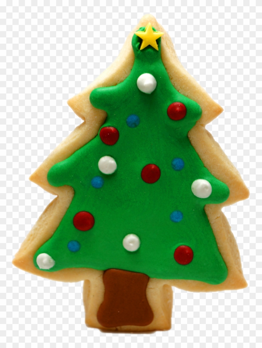 Clip Art, Christmas Tree, Teal Christmas Tree, Holiday - Christmas Sugar Cookie Png #1625152