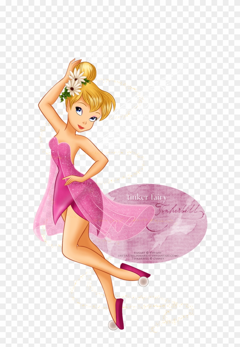 Pink Tink By Selinmarsou On Deviantart - Tinkerbell In Pink Dress #1625286