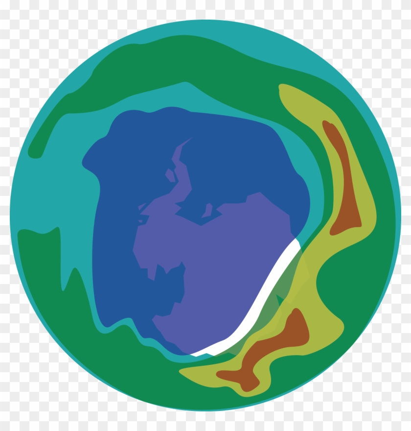 Ozone Layer Depletion Clip Art - Earth #1625304