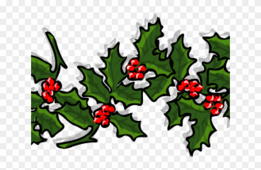 Christmas Ornaments Clipart Row Presents - Holly Clip Art #1625322