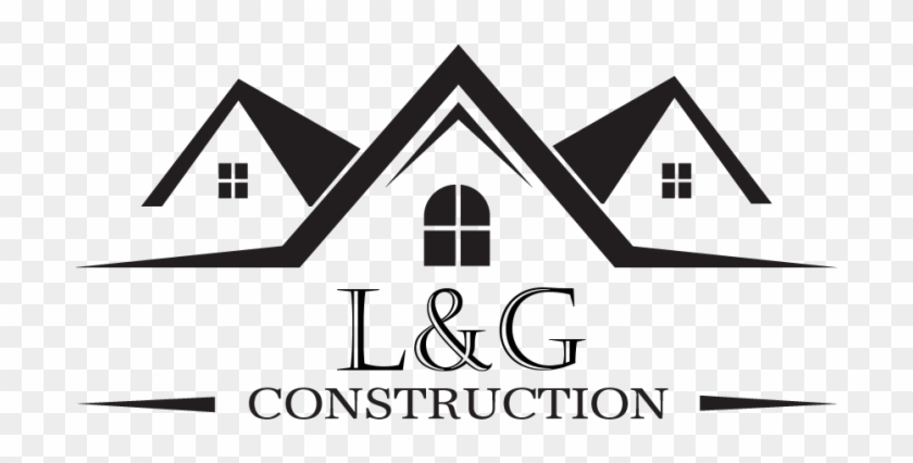 Png Black And White House - Construction House Logo Png #1625377