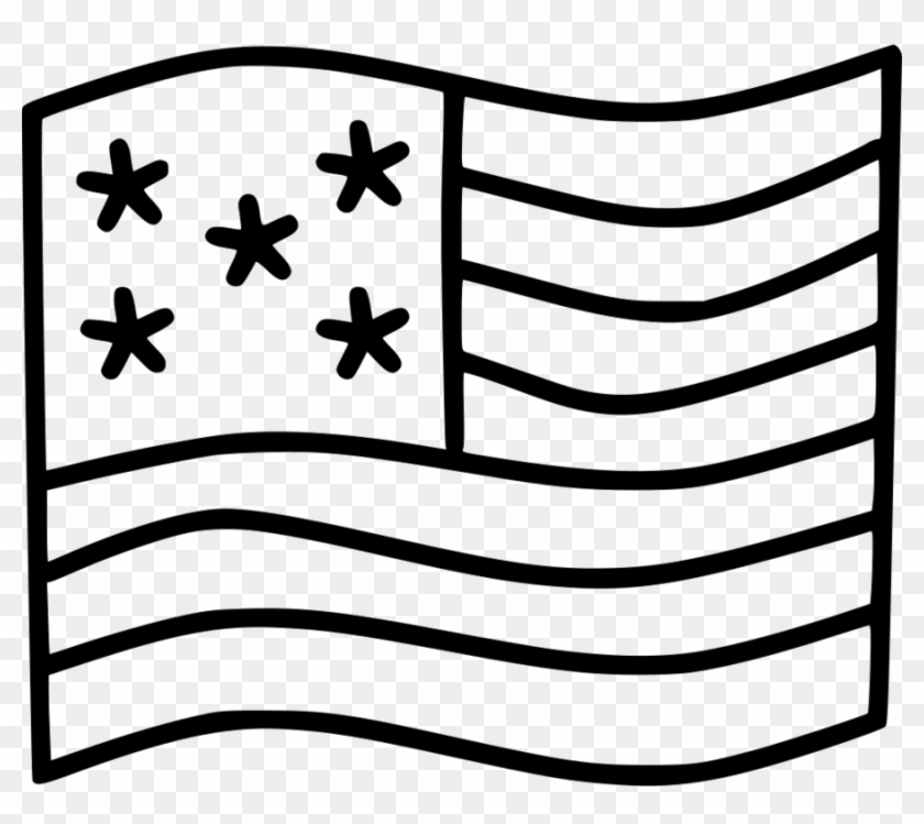 United States Of America Clipart White House President - Usa Flag Doodle Png #1625387