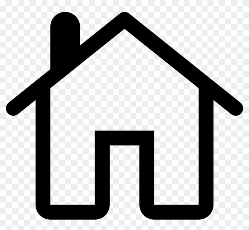 House Outline Svg Png Icon Free Download 66240 - Logo De Casa Png #1625393
