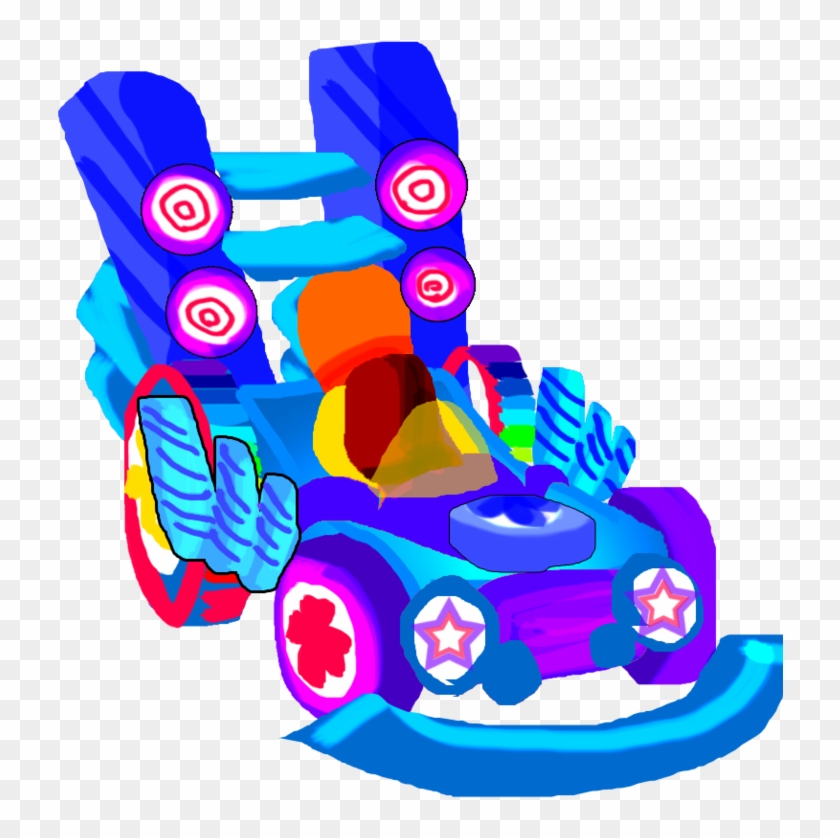 Sugar Rush Candy Car - Draw Wreck It Ralph Vanelope Car #1625438