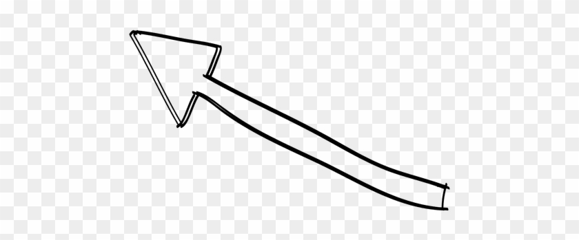 512 X 512 17 - White Arrow Drawing Png #1625548