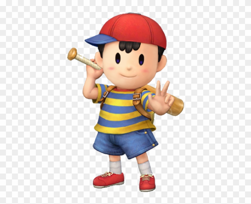 In A Professional Baseball Diamond - Super Smash Bros Ultimate Ness #1625577