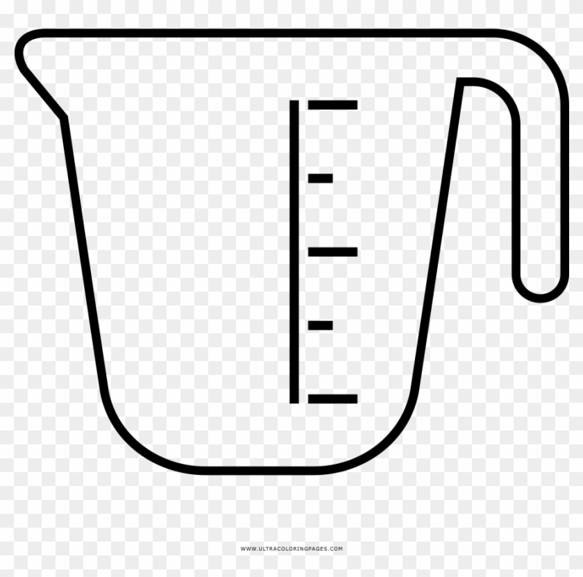 Measuring Cup Coloring Page Ultra Coloring Pages Rh - Measuring Cup Svg Free #1625624